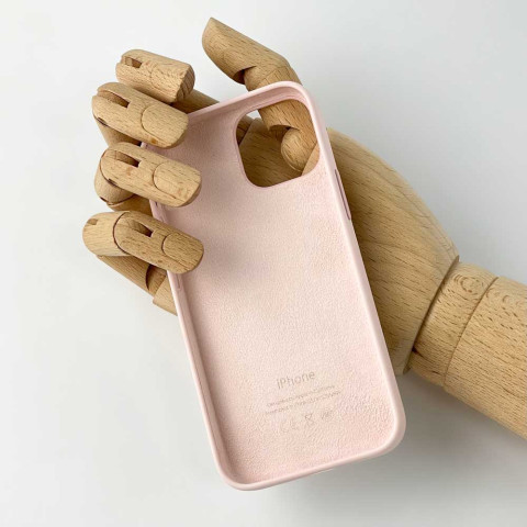 Чехол LUX Silicone Case на iPhone 13 Pro Chalk Pink without MagSafe Чехол LUX Silicone Case на iPhone 13 Pro Chalk Pink without MagSafe